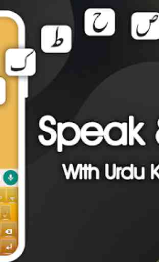 Teclado urdu: Inglés Urdu Teclado Urdu kipad 1