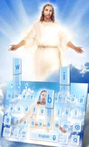 Tema del teclado de Dios Jesús 2