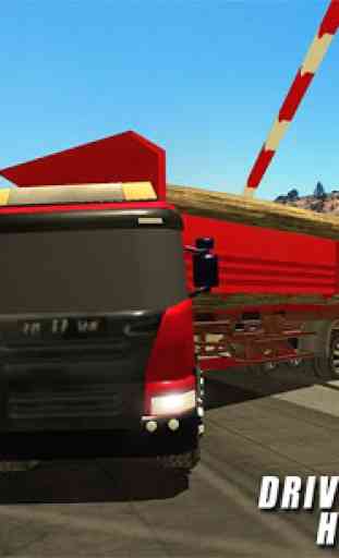 transportador de camión de carga simulador de 2