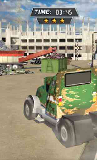 Tugurio camion trituradora - Dump Truck Crusher 3D 2