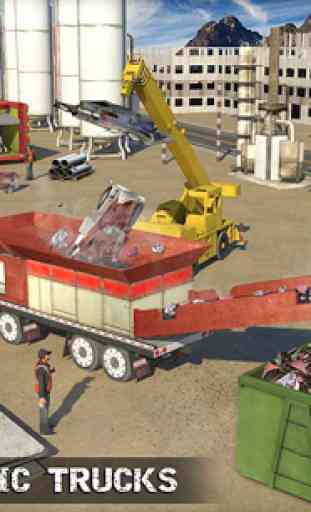 Tugurio camion trituradora - Dump Truck Crusher 3D 3