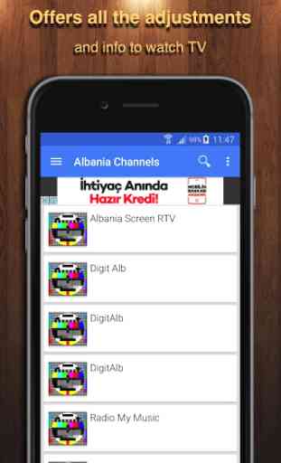 TV Albania Info Canales 1