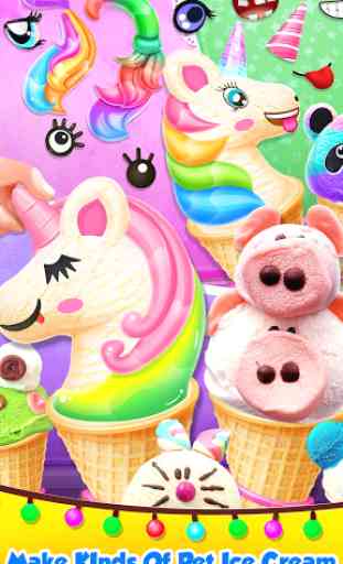 Unicorn Ice Cream Maker - Frozen Sweet Desserts 2