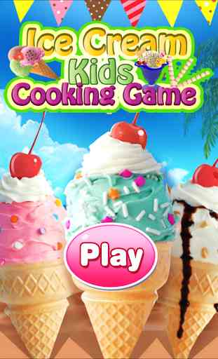 Unicorn Ice cream maker - Summer Fun Kids Game 1