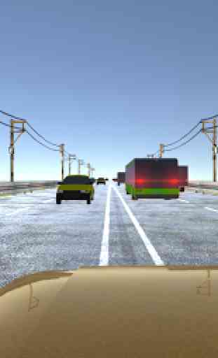 VR Racer: Highway Traffic 360 for Cardboard VR 4