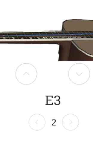 3D Guitarra Notas - Como Tocar Guitarra 4