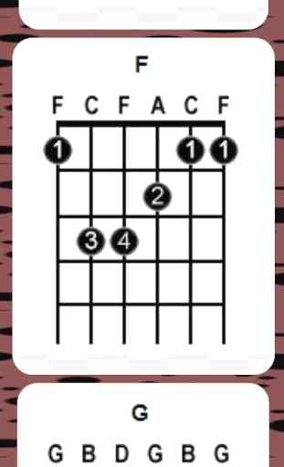 Acordes de guitarra fácil para principiantes 4