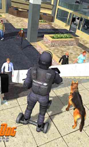 Aeropuerto Drug Dog: truco de policía Hoverboard 4