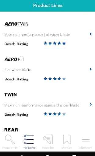 App limpiaparabrisas Bosch 4