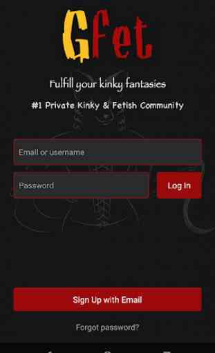 BDSM, Kinky Fetish Dating & Gay Chat App - GFet 1
