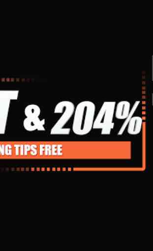 Betting Tips HT/FT 204% 1