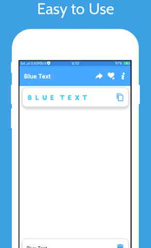 Blue Text - Fancy Text 3