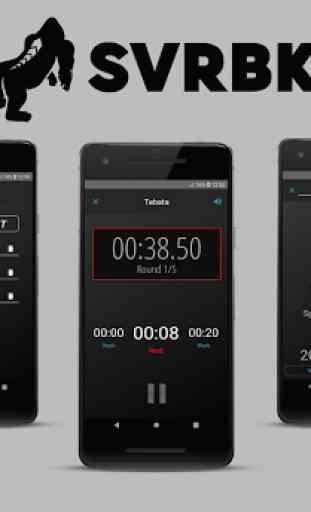 Boxing & MMA Timer for Sparring & HIIT by SVRBK 1