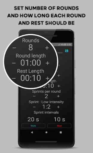 Boxing & MMA Timer for Sparring & HIIT by SVRBK 4