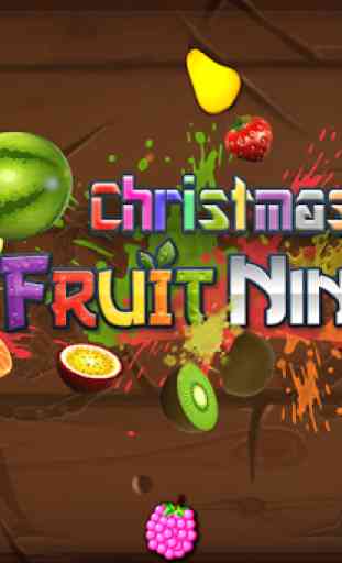 Christmas Fruit Cutting Game 3