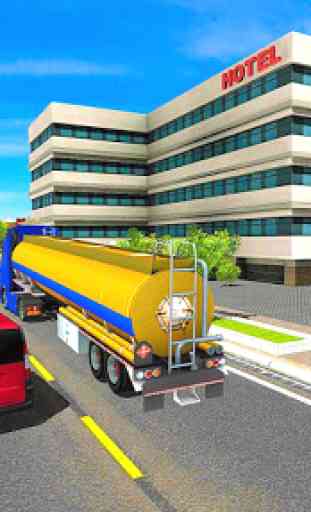 City Oil Tanker Driver Transporter Fuel Truck 2019 4