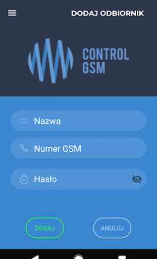 Control GSM Basic 3