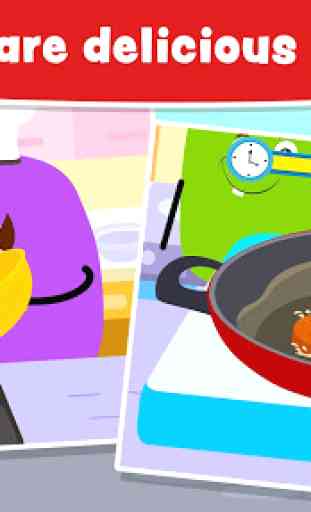 Cooking Games for Kids and Toddlers - Free 3