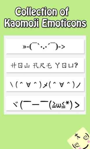 Cool Text Symbol & Personajes - Kaomoji Emoticons 4