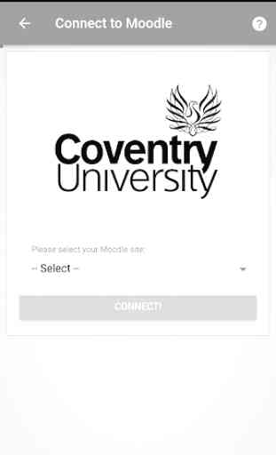 Coventry University Moodle 1