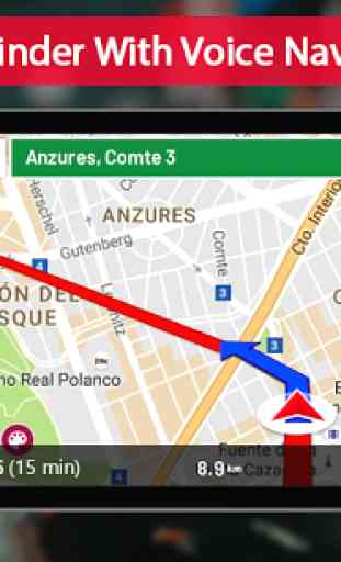 Desconectado mapas con Calle Ver : GPS Ruta Rastre 3