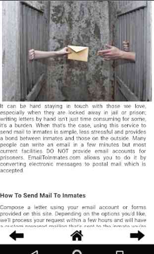 Enviar correos a presos desde su teléfono 2