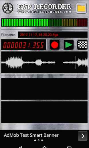 EVP Recorder Compact - Spotted: Ghosts 3