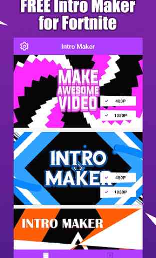 Fort Intro Maker para YouTube - Fortnite intro 1