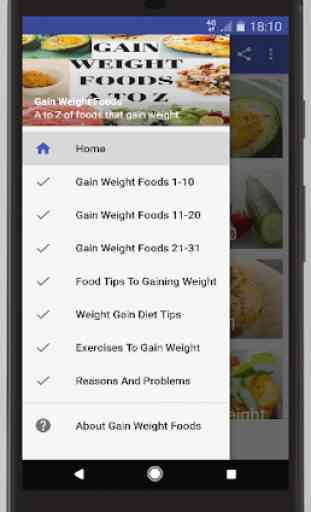 GAIN WEIGHT FOODS - A TO Z OF WEIGHT GAINING FOODS 1