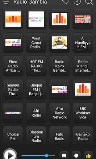 Gambia Radio Station Online - Gambia FM AM Music 2
