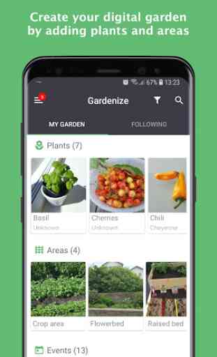 Gardenize: agenda de jardín y diario de plantas 1
