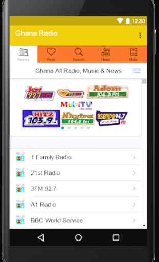 Ghana All Radios, Music & News: All Ghana's Media 1