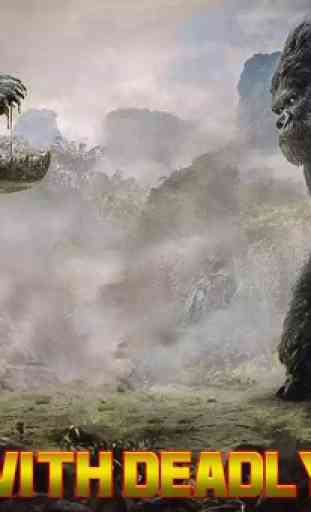 gorila furioso vs dinosaurio salvaje 1