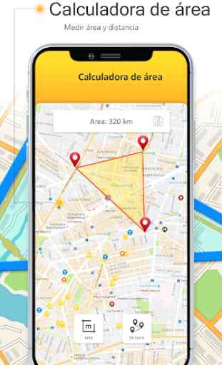 GPS Ubicación Mapa Descubridor Y Zona Calculadora 2