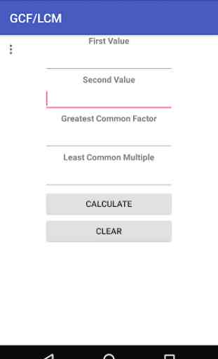 Greatest Common Factor/Least Common Multiple 1
