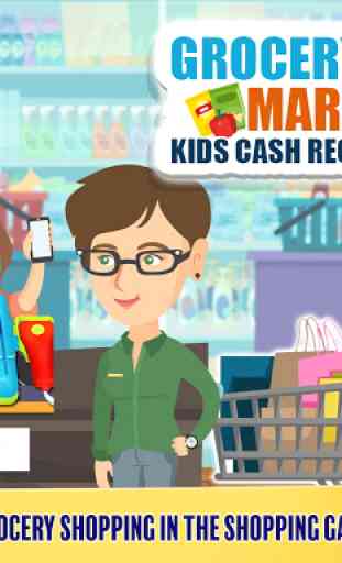 Grocery Market Kids Caja registradora para niños 1