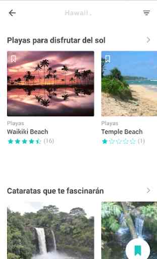 Hawaii Guía turística en español y mapa 2