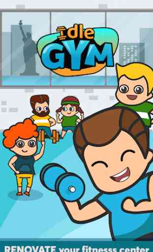 idle Gym - manage family fitness center simulation 1