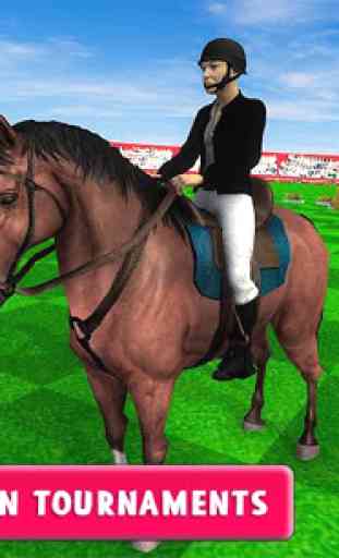 juego 3D montar a caballo montado: salto caballos 2