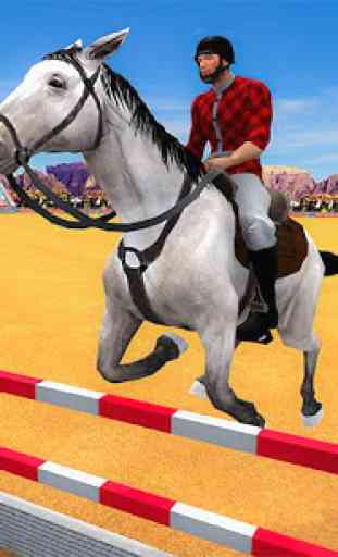 juego 3D montar a caballo montado: salto caballos 3