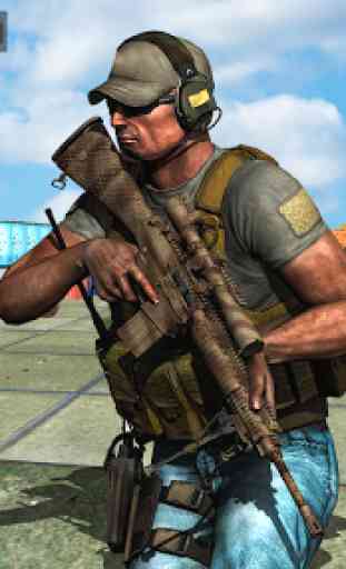 Juego de disparos Sniper FPS moderno 3