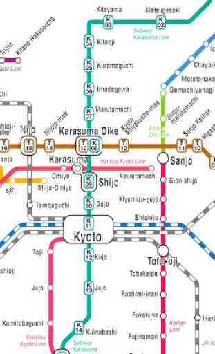 Kyoto Metro (Offline Map) 1