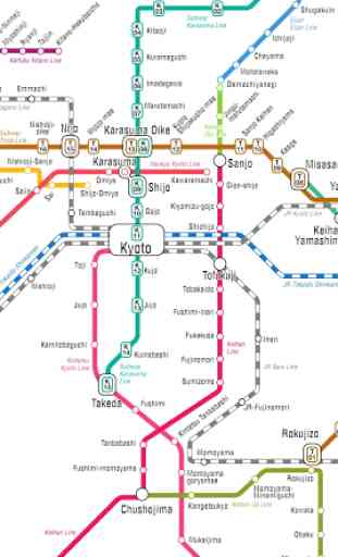 Kyoto Metro (Offline Map) 2