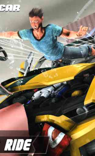 las carreras de Breaky Stunt Car:Paracaidismo Jueg 1