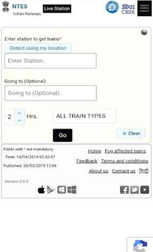 Live Train Status, PNR Status, Seat & Live Station 3