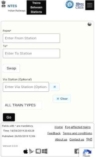 Live Train Status, PNR Status, Seat & Live Station 4