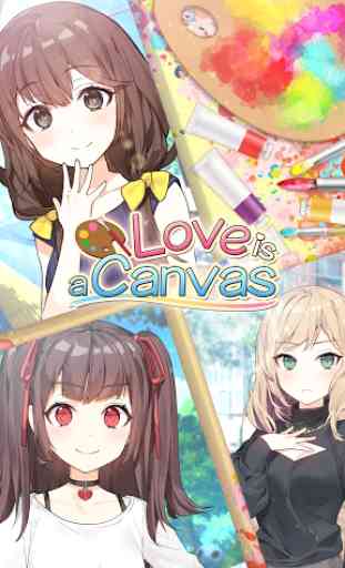 Love is a Canvas : Hot Sexy Moe Anime Dating Sim 1