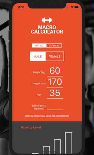Macro Calculator - Weight Loss and Muscle Gain 1