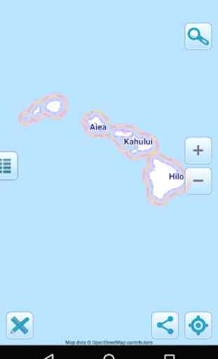 Map of Hawaii offline 1