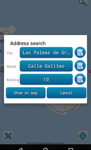 Mapa de Canarias offline 3